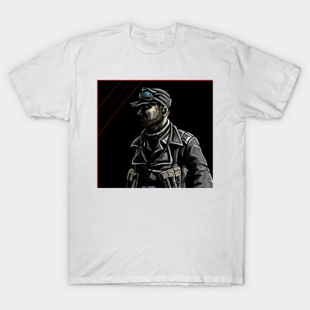 Mountain Trooper/Gebirgsjäger T-Shirt by heinavaara